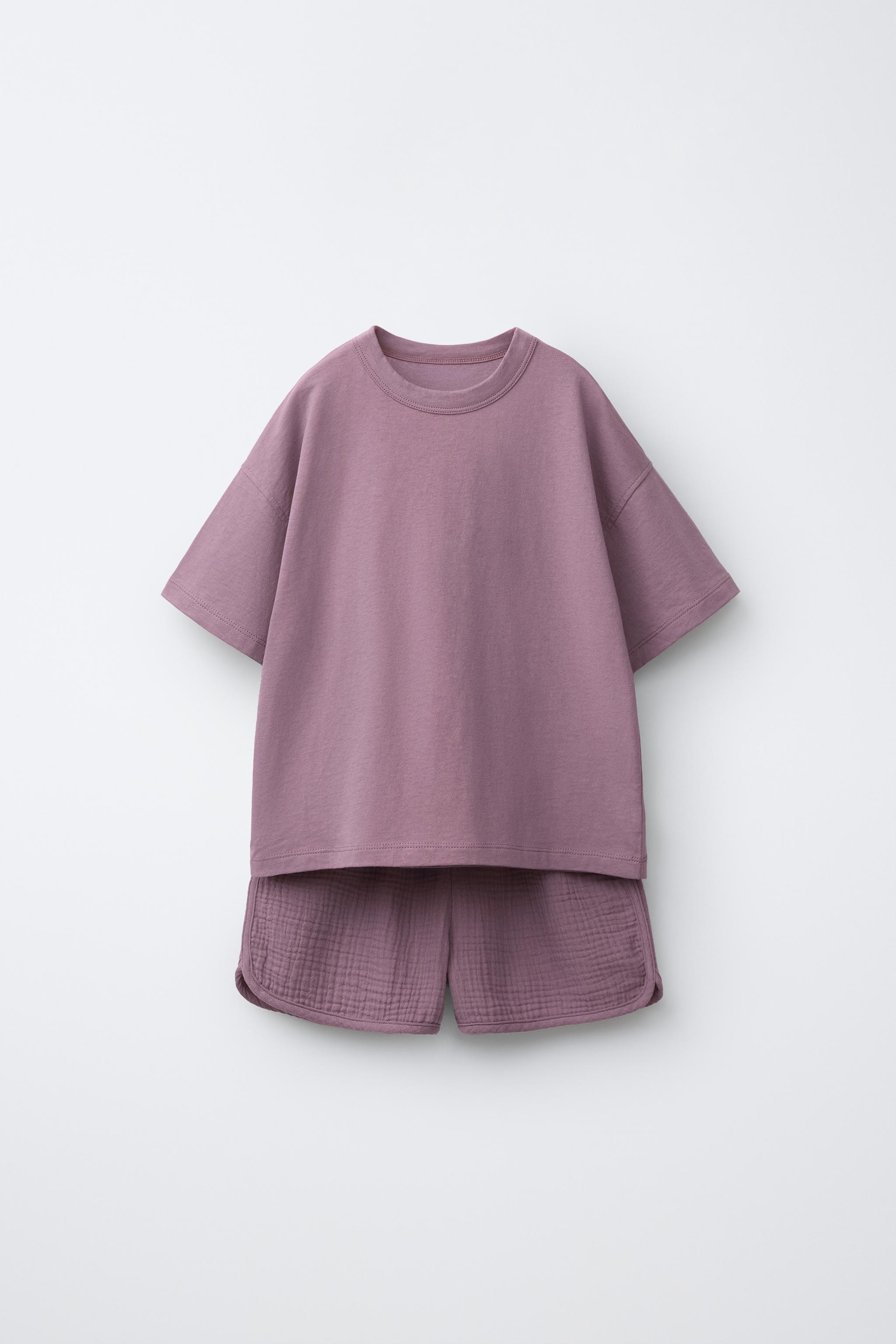 ENSEMBLE JOGGING T-SHIRT ET BERMUDA BIMATIÈRE